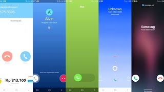 SAMSUNG A55  SKYPHONE  GOOGLE MEET  JUSTALK  VIVO Y100  SAMSUNG Z FLIP 3 PHONE INCOMING CALL [upl. by Haslam]