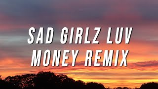 Amaarae  Sad Girlz Luv Money Remix Lyrics ft Kali Uchis amp Moliy [upl. by Akino651]