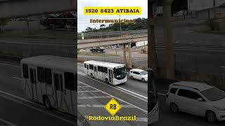 Viação Atibaia São Paulo ônibus rodoviário X Suburbano rodoviabraziloficial short [upl. by Ahtnams]