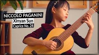 MUST Watch Cynthia Xinyan Sun plays Caprice No 24 by Niccolò Paganini  Siccas Media [upl. by Philipa]