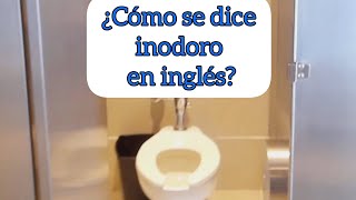 ¿Cómo decir inodoro en inglés [upl. by Eixirt]