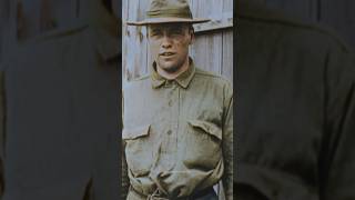 WWI Pilot Quentin Roosevelt in 1918  Restored Footage [upl. by Korfonta]