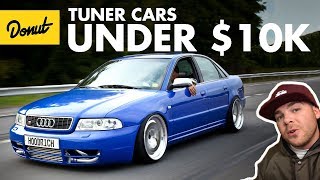 Best Tuner Cars Under 10k  The Bestest  Donut Media [upl. by Yhtimit]