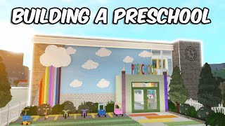 BUILDING A PRESCHOOL IN BLOXBURG [upl. by Annirac]