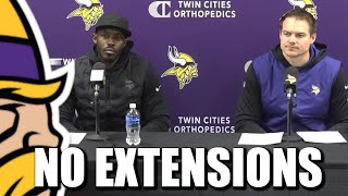 Minnesota Vikings Ownership No Extensions for Kwesi AdofoMensah or Kevin OConnell Right Now [upl. by Venable]