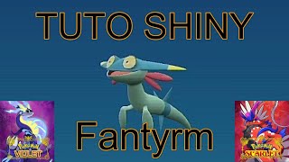 Fantyrm Shiny  Tuto  Pokémon Violet [upl. by Freedman]