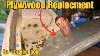 Plywood Rot Gone Forever How to use COOSA BOARD [upl. by Slohcin941]