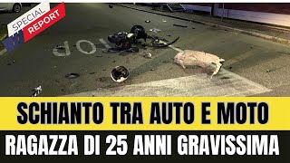 Grave Incidente in Moto a Milano 25enne in Condizioni Critiche dopo Scontro in Viale Caldara [upl. by Lela303]