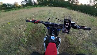 125cc Dirt Bike Bashing Apollo RFZ  NO Guts NO Glory [upl. by Sinnelg]