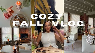 COZY FALL VLOG 🍂 Decorating the Loft for Autumn [upl. by Elayne]