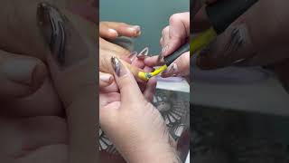 Builder gel nails  infill [upl. by Nosreip]