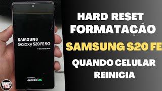 Hard Reset Formatação Samsung S20 FE  Quando celular Reinicia Método Atualizado [upl. by Rollie]