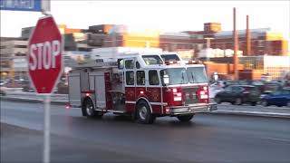 Canadian Fire Trucks Responding Compilation WAILQEQ2BPHASERHORN [upl. by Idelson845]