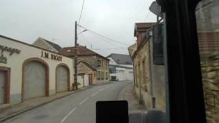 Regnault Autocars Scolaire Collège de Mareuil le Port à Olizy [upl. by Iona]