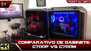 Comparativo de gabinete C700P VS C700M [upl. by Hitoshi388]