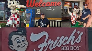 1ST TIME TRYING FRISCHS BIG BOY BURGER LONDON TARTAR SAUCE ON A BURGER PLUS KENTUCKY BUCEES [upl. by Kiraa812]