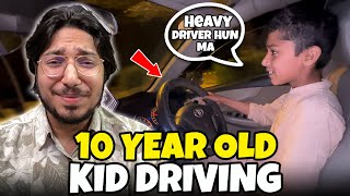 10 Years Old Kid Driving A Car Dangerous 😱  Eid Ki Shopping Ho Gyi 🛍️ [upl. by Aleyak5]