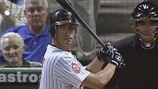 Andy Pettittes first big league home run [upl. by Notnats]