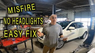 Ford Edge  Misfire Dome Lights and Headlights EASY FIX [upl. by Rosanne]