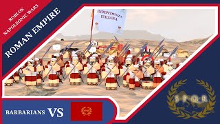 ROMANS VS BARBARIANS napoleonic wars [upl. by Mendy]