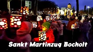 Sankt Martinzug 2024 Bocholt Germany  Martinzug 2024 [upl. by Bertina]