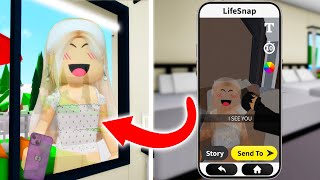 TROLLING IN ROBLOX SNAPCHAT🤣 [upl. by Suvart]