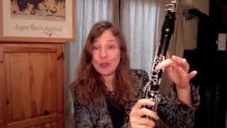 Clarinet Lesson  Crossing the Break More Easily  Moving from low notes to high notes [upl. by Sally]