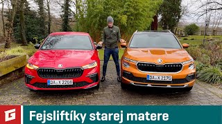 SKODA Scala Monte Carlo a Kamiq 10 TSI amp 15 TSI manuál aj automat po facelifte  Garážtv  Šulko [upl. by Anassor622]