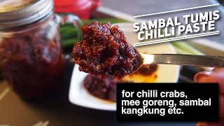 SUPER EASY Sambal Chilli Recipe for Singapore Chilli Crab Mee Goreng amp More [upl. by Nacul]