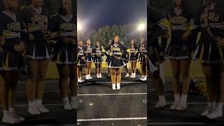 🖤💛🤍 cheer cheerleading highschool [upl. by Hiller]