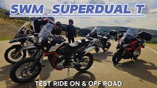 Test Ride SWM Superdual T On amp Off Road [upl. by Atihana434]