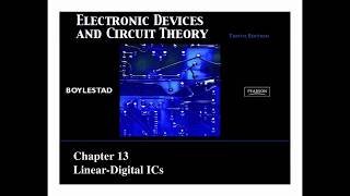 SUMMARY Electronic Devices and Circuit Theory Chapter 14 LinearDigital ICs [upl. by Courtund]