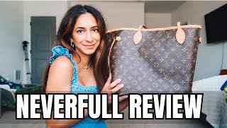 Louis Vuitton Neverfull MM Review 2023  Updated Review  Is it worth it  Pros and Cons  Tote Bag [upl. by Ennovehs]