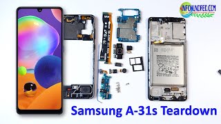 samsung Galaxy A31s disassembly teardown [upl. by Atter]