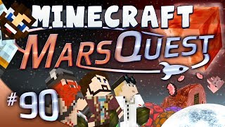 Minecraft  MarsQuest 90  Aura Node [upl. by Arobed]