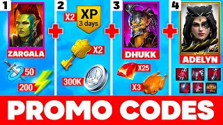 10 EPICS  LEGENDARY🔥Raid Shadow Legends Promo Codes🔥FREE FOR ALL [upl. by Arnon]