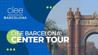 CIEE Barcelona Study Abroad Center Tour  College Study Abroad [upl. by Rebhun]