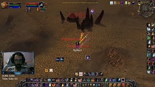 WHEN You REFLECT a FIRE MAGE PYRO  Shadow Priest PvP SoD Classic WoW [upl. by Eremehc]