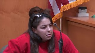 Adam Montgomery murder trial video Kayla Montgomerys Monday testimony Part 1 [upl. by Roede778]