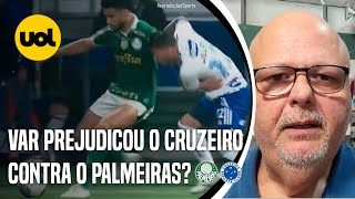 VAR ACERTOU AO ANULAR GOL DO CRUZEIRO CONTRA O PALMEIRAS MASSINI RESPONDE [upl. by Gomer336]