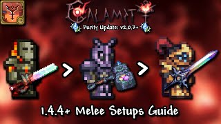 Calamity Melee Class Loadout Guide Hellish Harbour v203 [upl. by Deina]