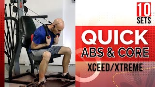 Bowflex Ab Workout  XTREME XCEED Bowflex Abs Core [upl. by Vedette]