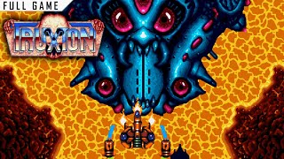 Truxton  Sega Genesis  Full Game All 5 Rounds Upscaled to 4K using xBRz [upl. by Ylrae]