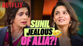 Sunil Grover and Alia Bhatts HILARIOUS BANTER About Ranbir Kapoor 🤭  TheGreatIndianKapilShow [upl. by Lizzy]