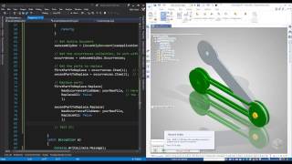 Solid Edge Macro Tutorial with C  37  Assembly  Replace part [upl. by Schramke870]