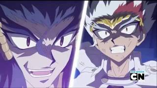 Beyblade Metal Fury Episode 44 Nemesis vs Ldrago [upl. by Karrie]