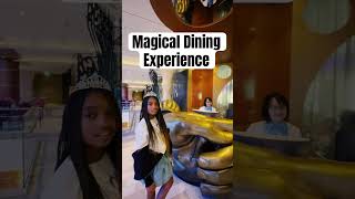 Magical Dining  Wonderland Royal Caribbean [upl. by Eveiveneg210]