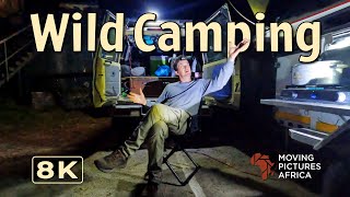 Wild Camping at Makwa Platform in Hwange National Park [upl. by Anitrebla561]