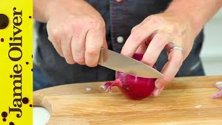 How To  Chop an Onion  Jamie Oliver [upl. by Gertruda472]