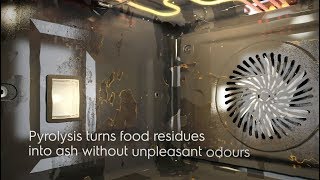 How to clean your oven with the Pyrolytic function [upl. by Ahsehat]